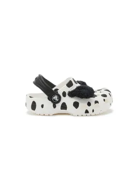 -----------CROCS  ---- ------------ ----Classic Clog Toddlers Dalmatian Print Sandals --