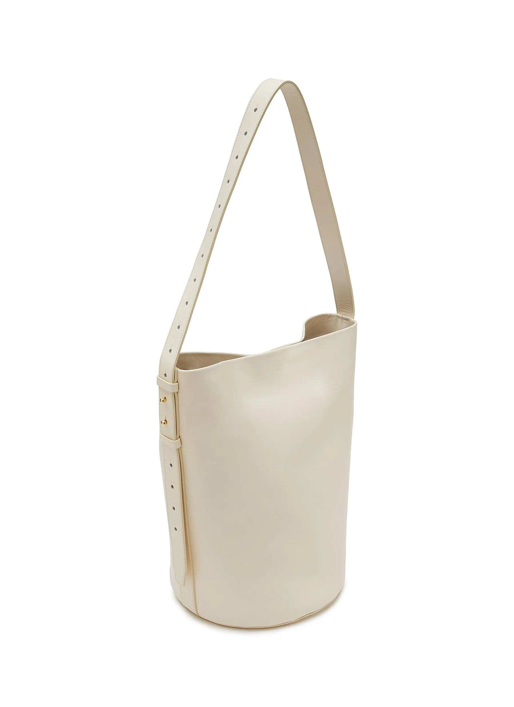 -----------PB 0110 ---- ------------WHITE ----AB 91.9 Large Belt Bucket Tote --