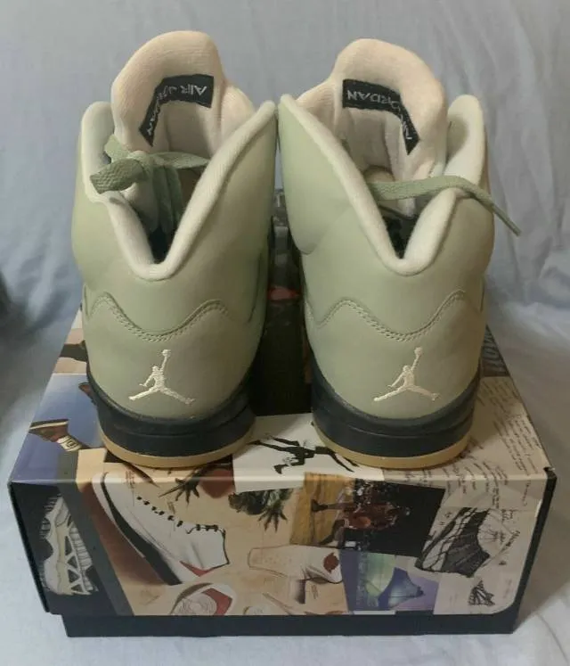 2021 Nike Air Jordan 5 V Retro Jade Horizon 4-14 Desert ...