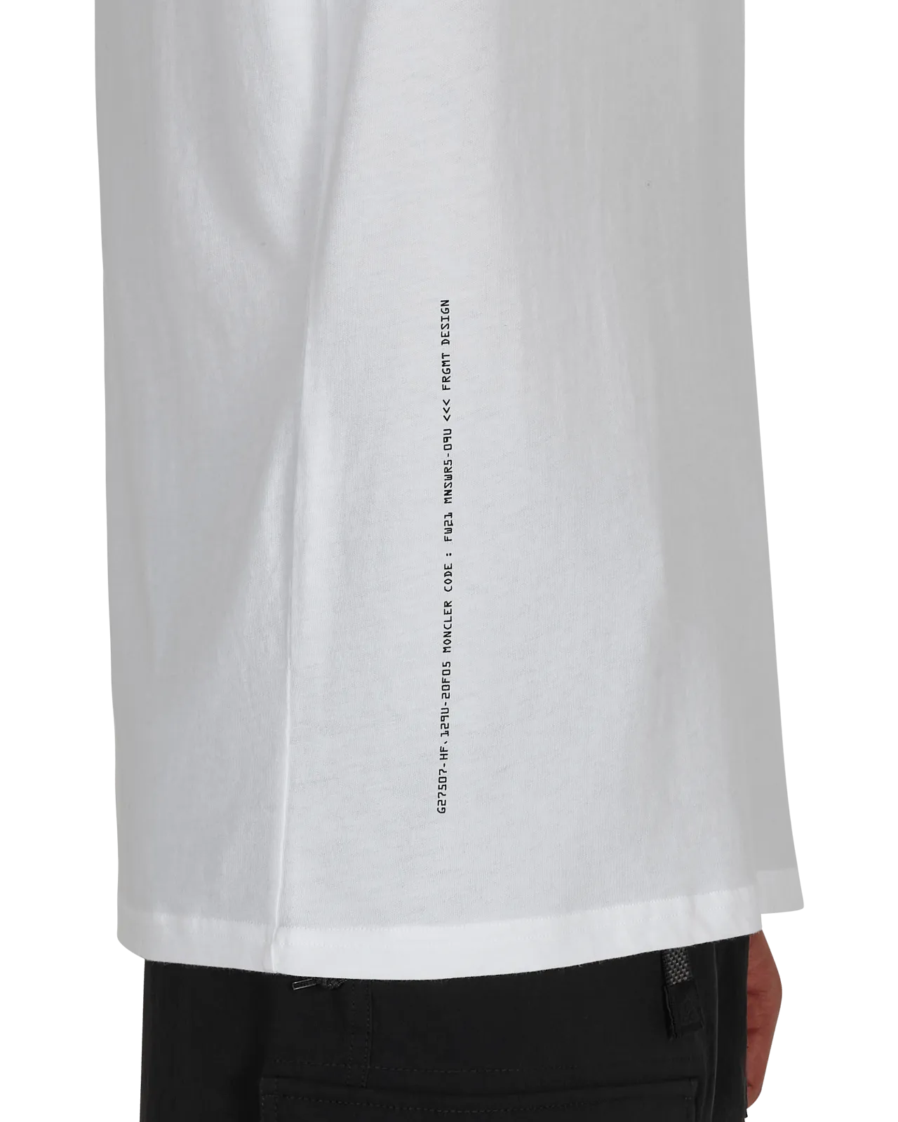 7 Moncler FRGMT Hiroshi Fujiwara World of Moncler T-Shirt White