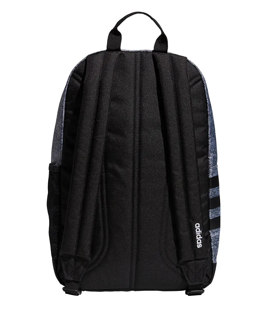 ADIDAS BACK TO SCHOOL BACKPACK - CHARCOAL/BLACK