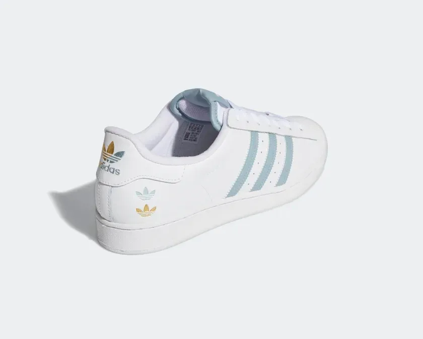 Adidas Original Superstar Cloud White Magic Grey Gold Foil GY0977