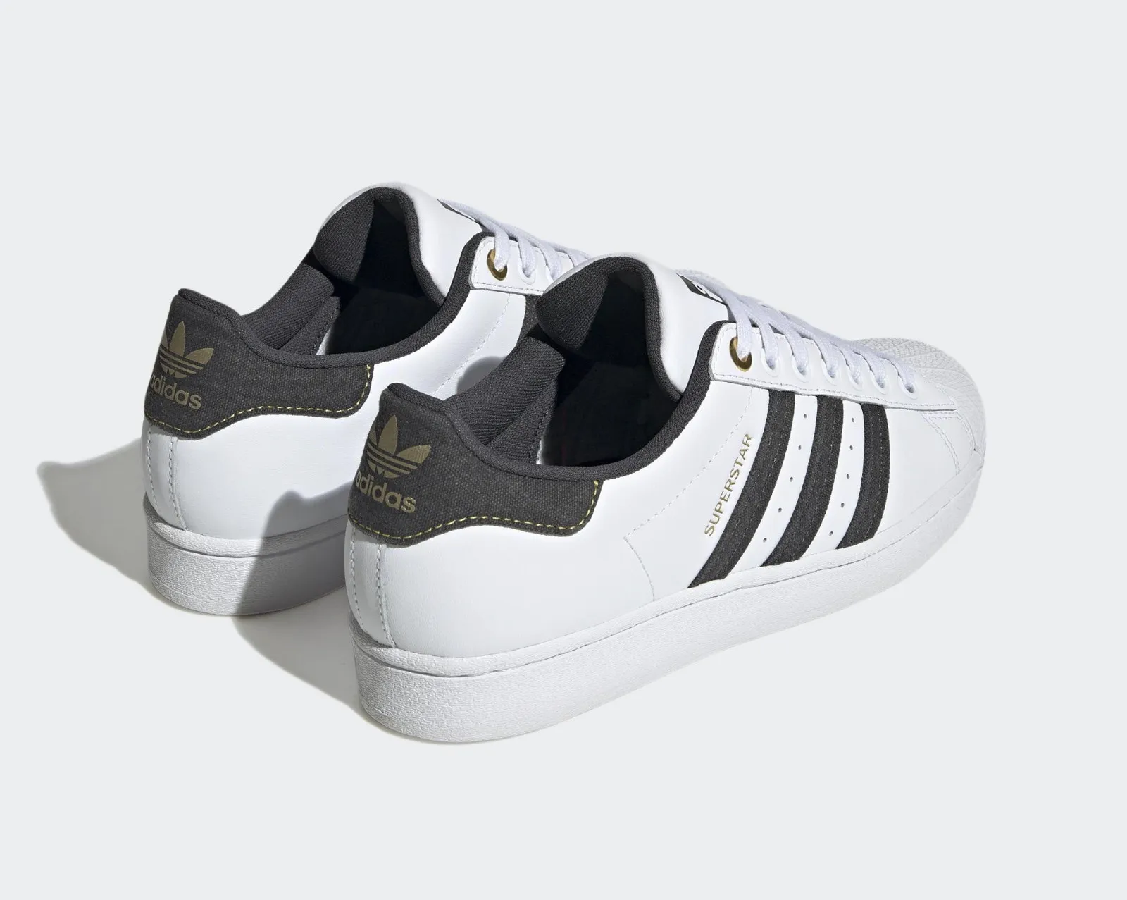 Adidas Originals Superstar Cloud White Carbon Core Black ID1712