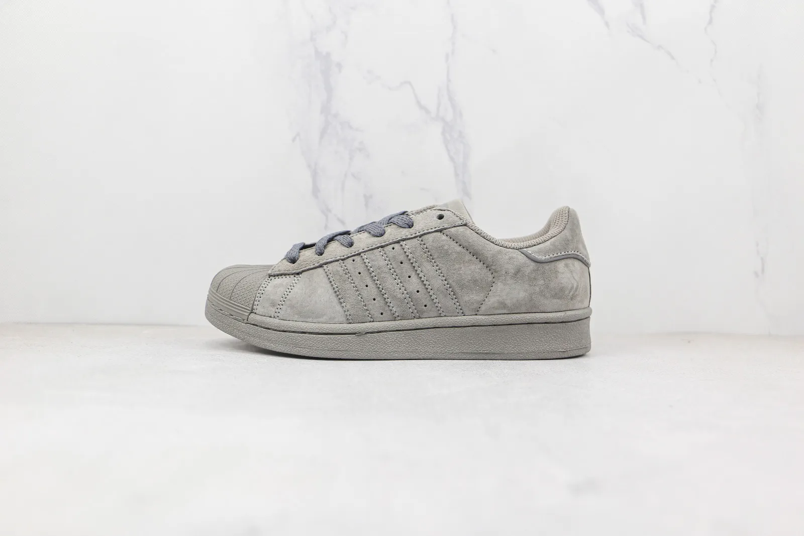 Adidas Originals SUPERSTAR Dark Grey Wolf Grey Suede BS9988