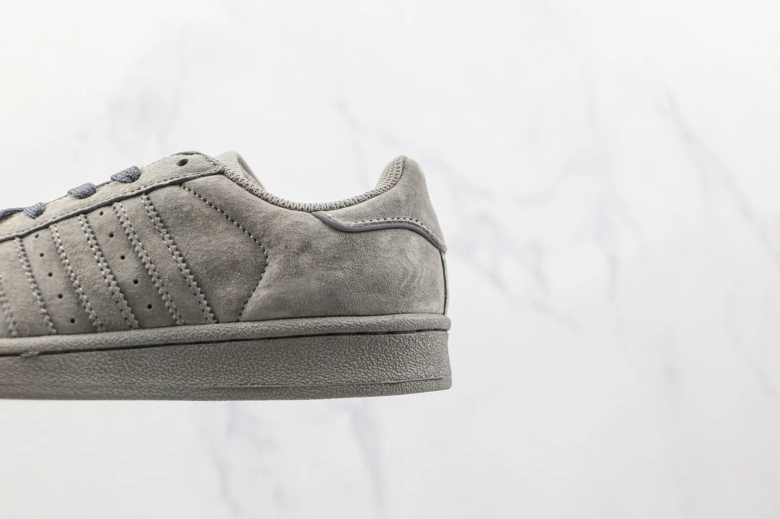 Adidas Originals SUPERSTAR Dark Grey Wolf Grey Suede BS9988