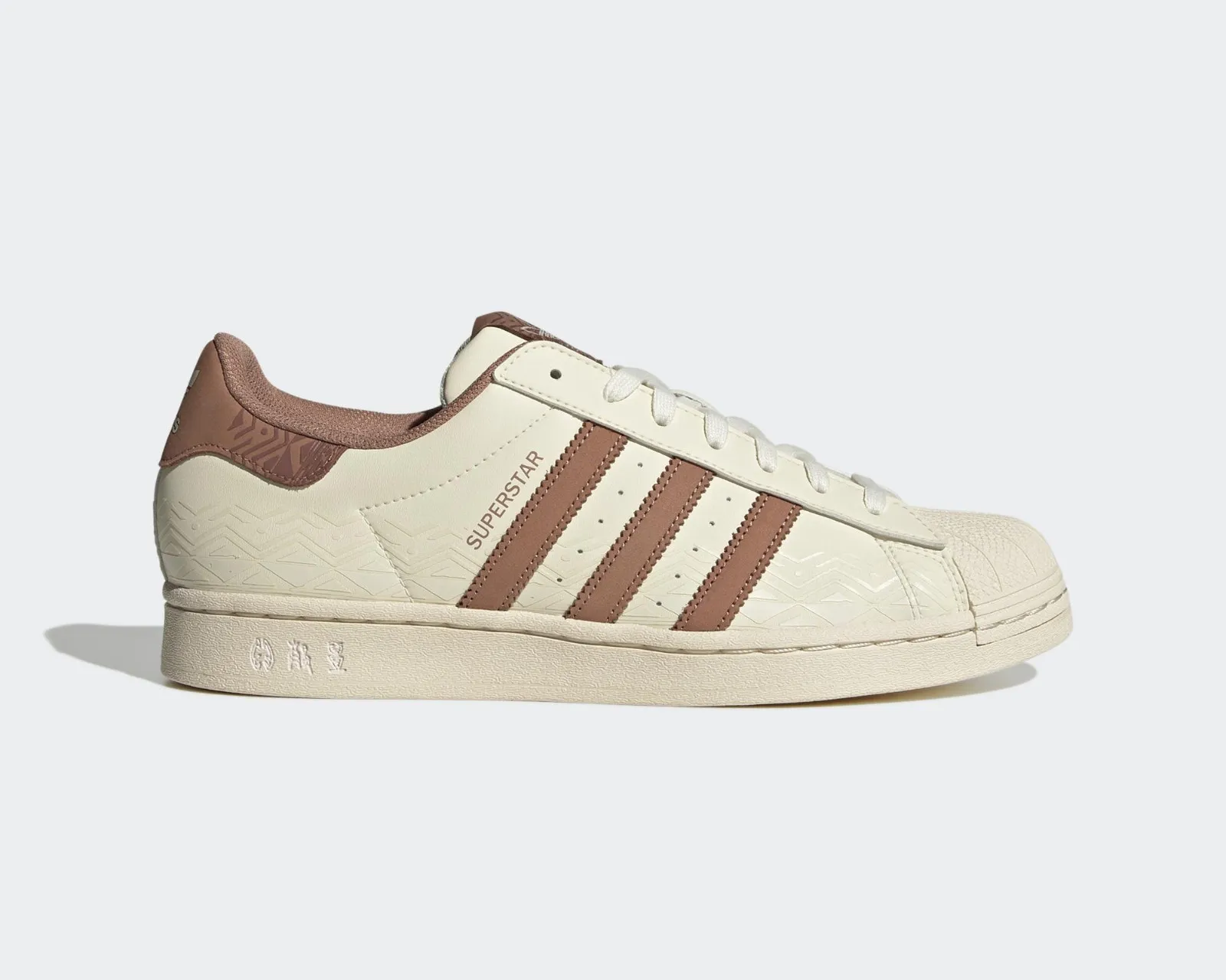 Adidas Originals Superstar Laser Cut Embossed Chalk Clear Strata IF0504