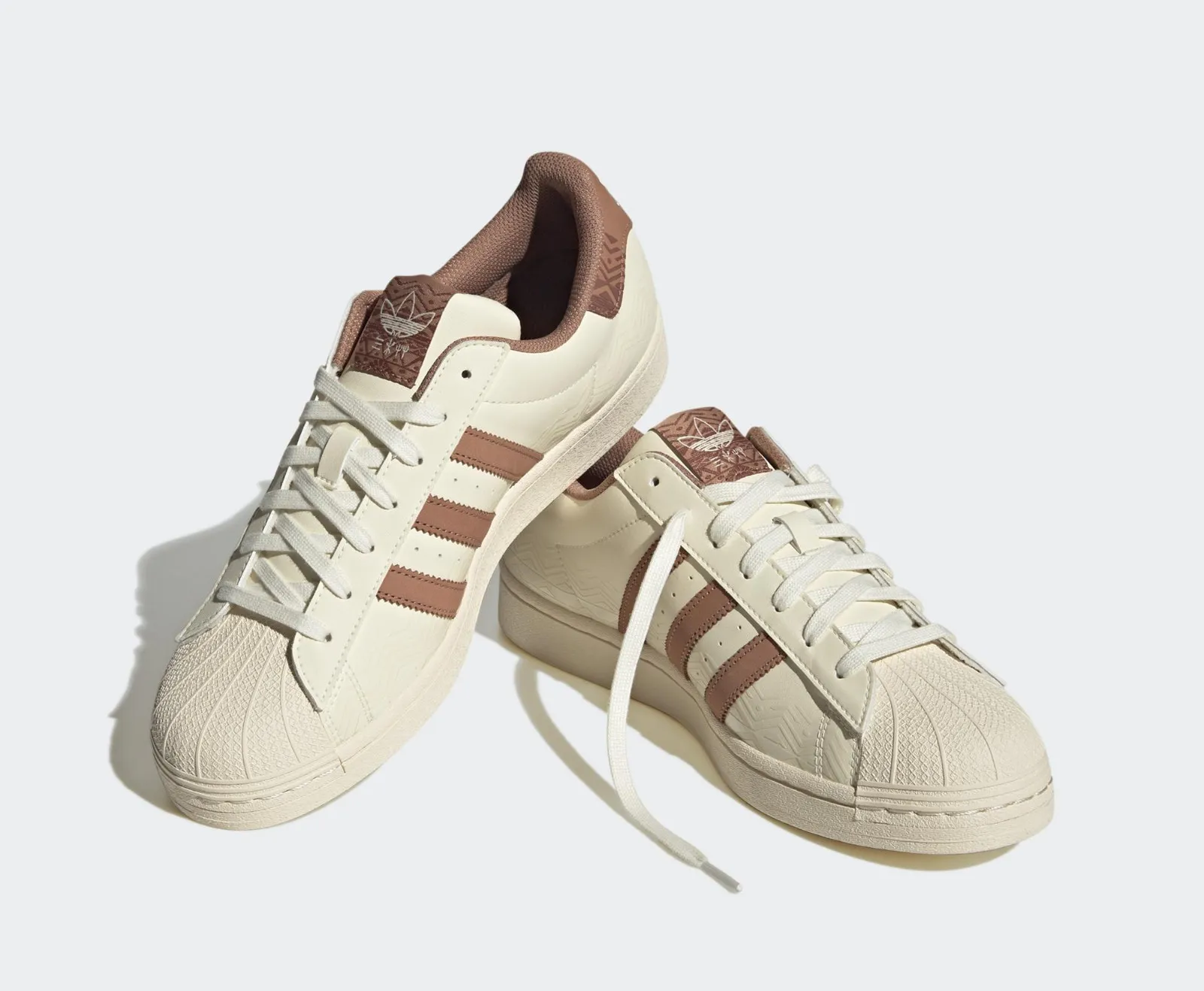 Adidas Originals Superstar Laser Cut Embossed Chalk Clear Strata IF0504