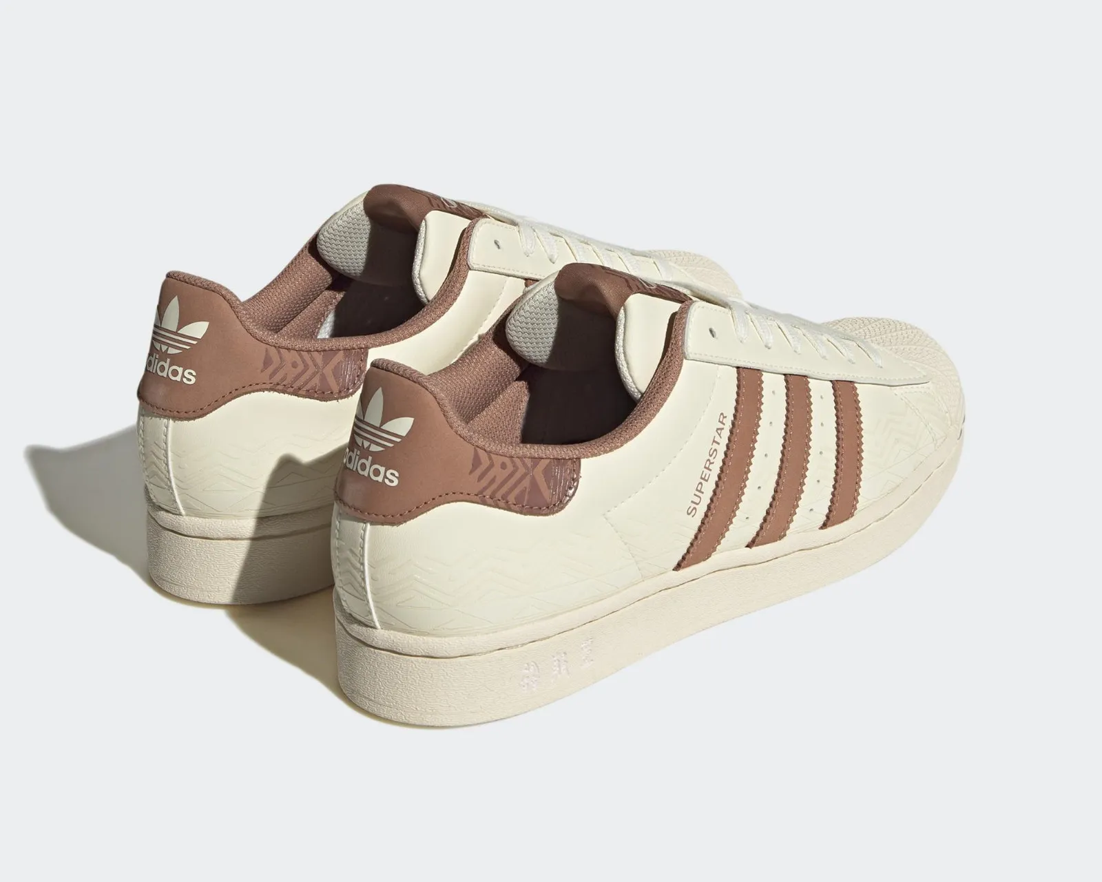 Adidas Originals Superstar Laser Cut Embossed Chalk Clear Strata IF0504