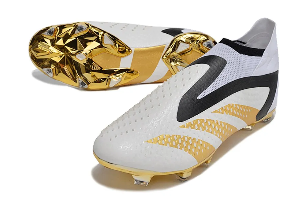 adidas Predator Accuracy+ FG Bellingham Madrid - White/Gold/Black