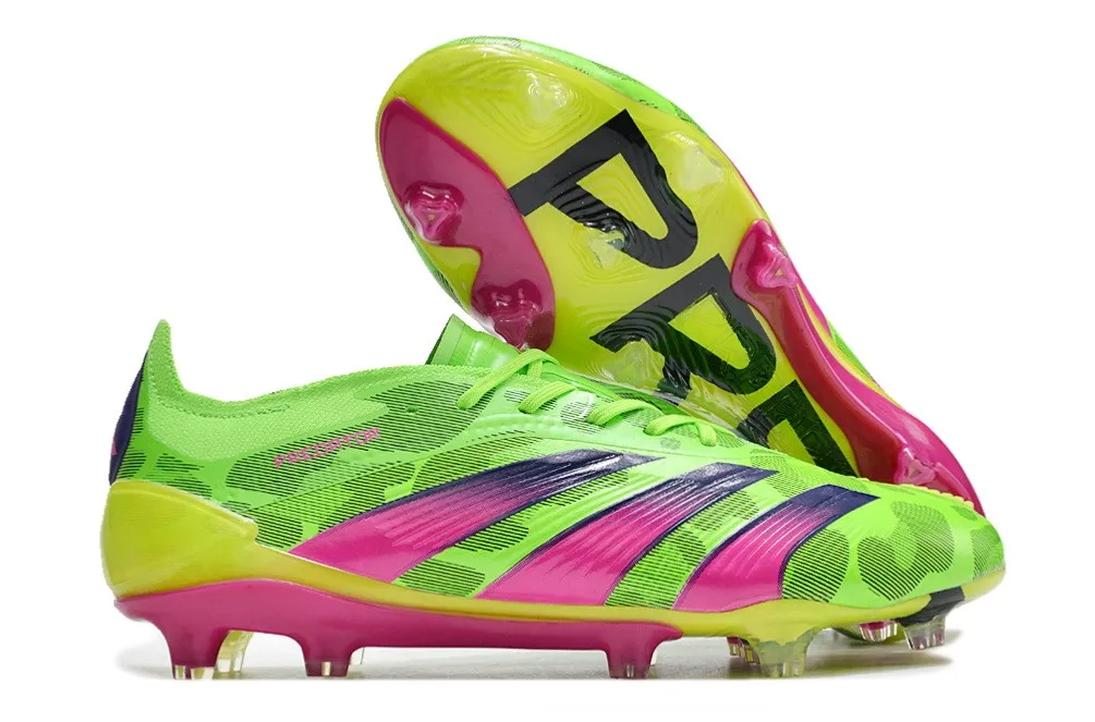 adidas Predator Elite FG 2024 Hype - Solar Green/Team Shock Pink/Lucid Lemon