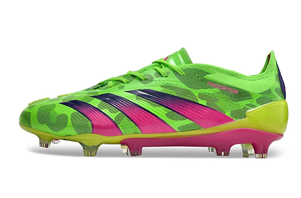 adidas Predator Elite FG 2024 Hype - Solar Green/Team Shock Pink/Lucid Lemon