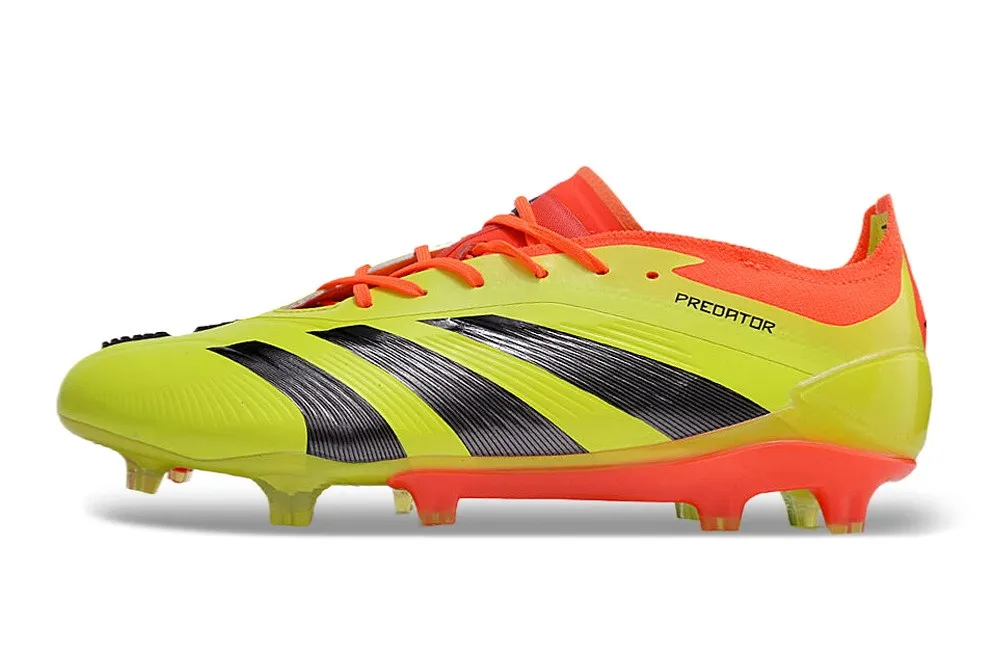 adidas Predator Elite FG 2024 Inverse - Electricity Yellow/Black/Solar Red