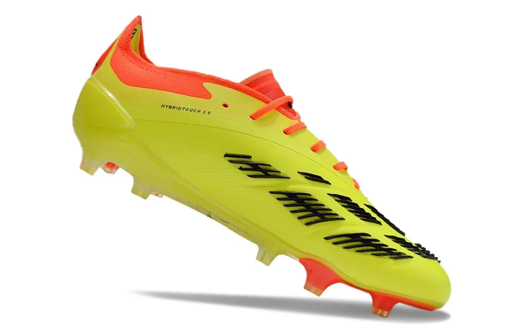 adidas Predator Elite FG 2024 Inverse - Electricity Yellow/Black/Solar Red