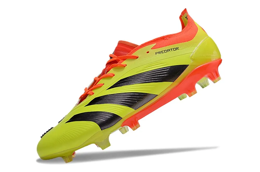 adidas Predator Elite FG 2024 Inverse - Electricity Yellow/Black/Solar Red