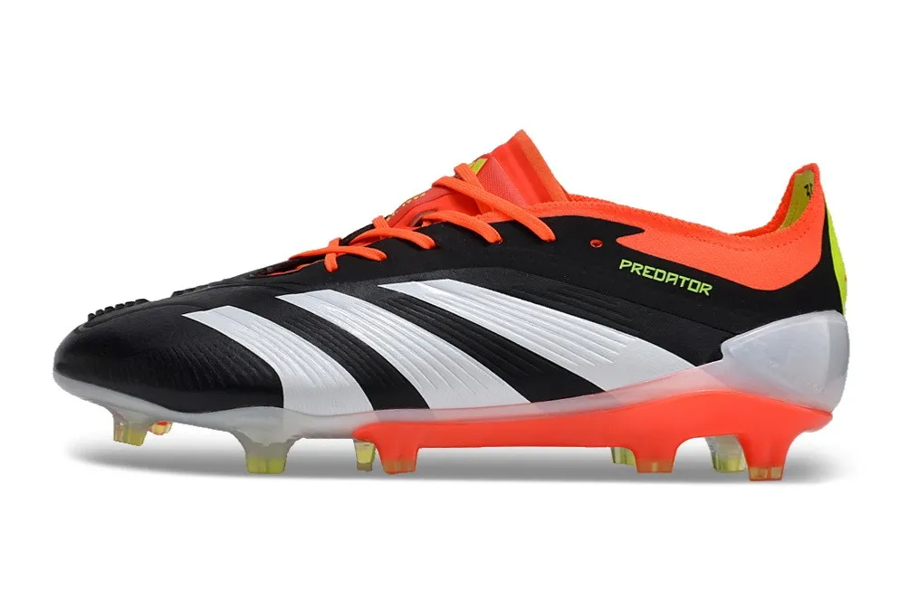 adidas Predator Elite FG Solar Energy - Core Black/White/Solar Red