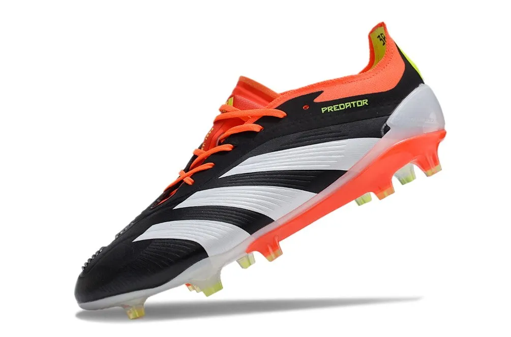 adidas Predator Elite FG Solar Energy - Core Black/White/Solar Red