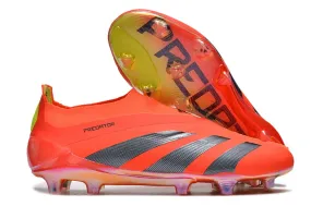 adidas Predator Elite Laceless FG Predstrike - Solar Red/Black/Solar Yellow