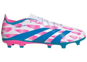 adidas Predator League FG Cloud White Solar Blue Solar Pink