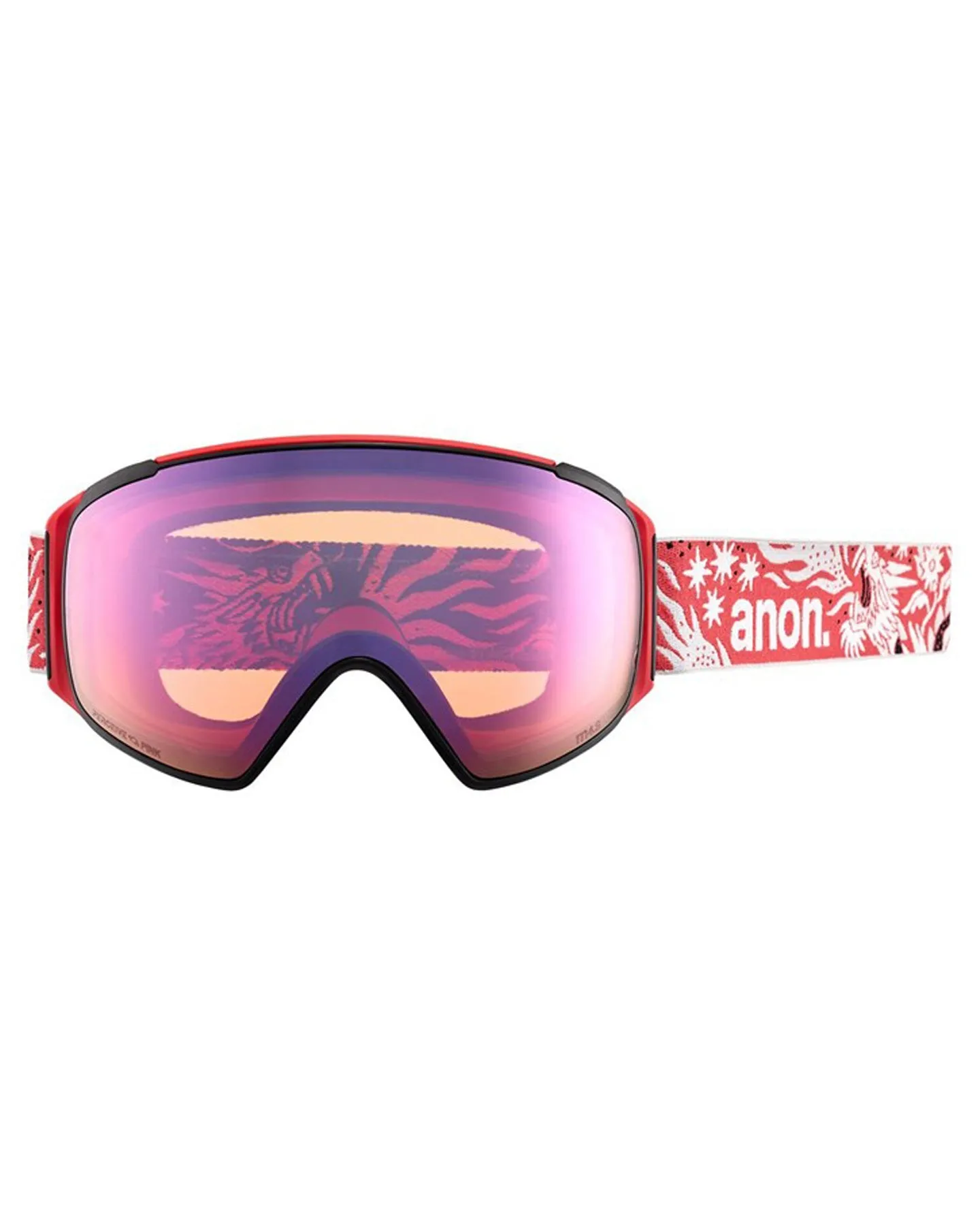 Anon M3 Low Bridge Fit Snow Goggles + Bonus Lens + MFI - Joshua Noom / Perceive Variable Blue