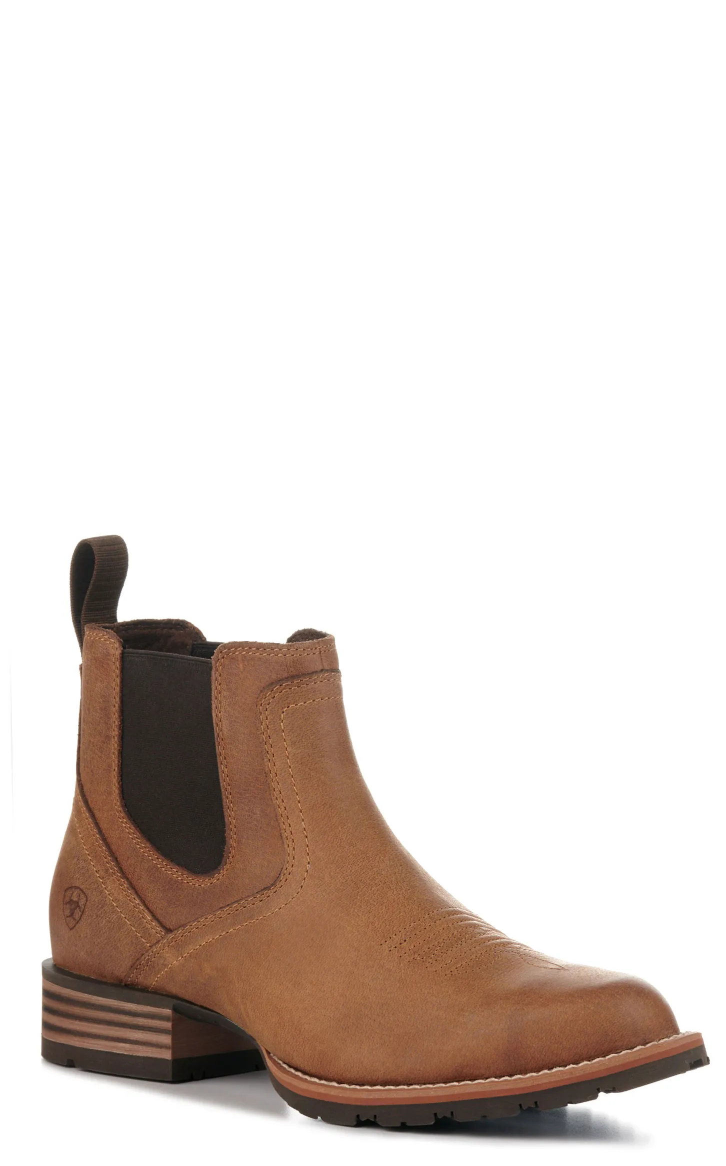 Ariat Men's Hybrid Low Boy Light Brown Round Toe Chelsea Boot