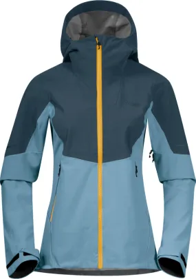 Bergans Women's Senja Hybrid Softshell Jacket Smoke Blue/Orion Blue/Light Golden Yellow | Buy Bergans Women's Senja Hy