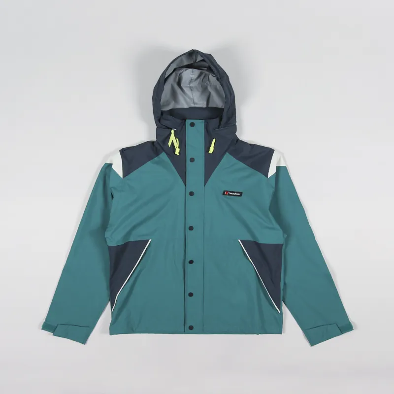 Berghaus Courmayeur Waterproof Shell Jacket Dark Green Dark Blue