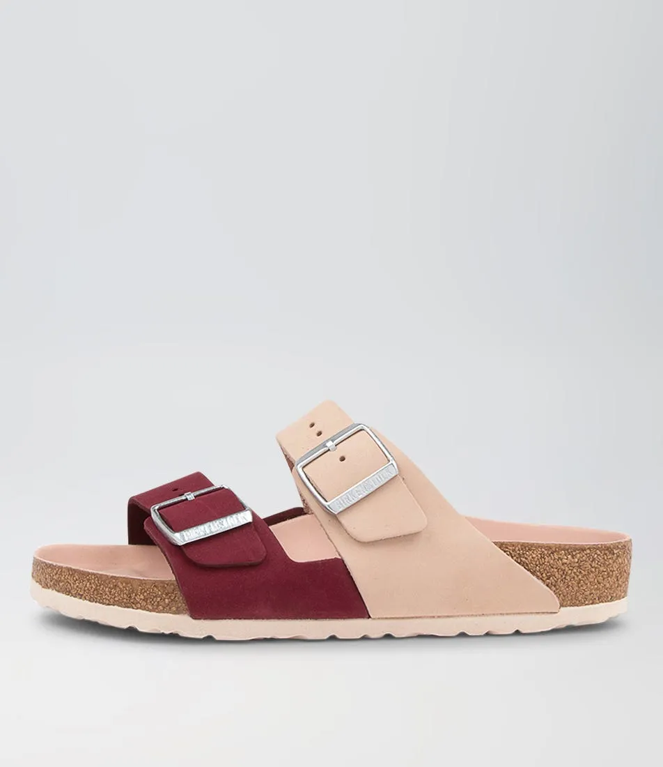 BIRKENSTOCK Arizona Maroony Light Rose Suede Sandals