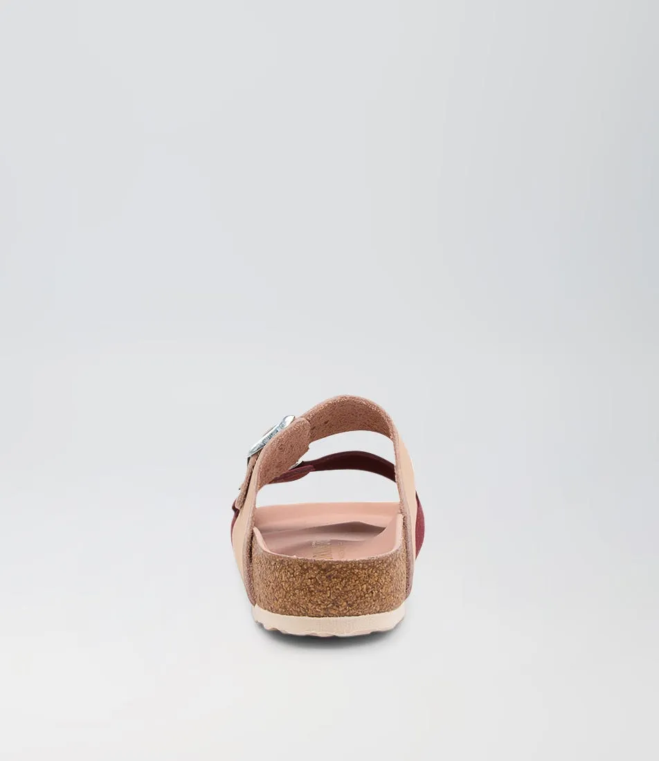 BIRKENSTOCK Arizona Maroony Light Rose Suede Sandals