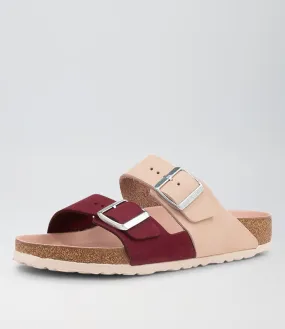 BIRKENSTOCK Arizona Maroony Light Rose Suede Sandals