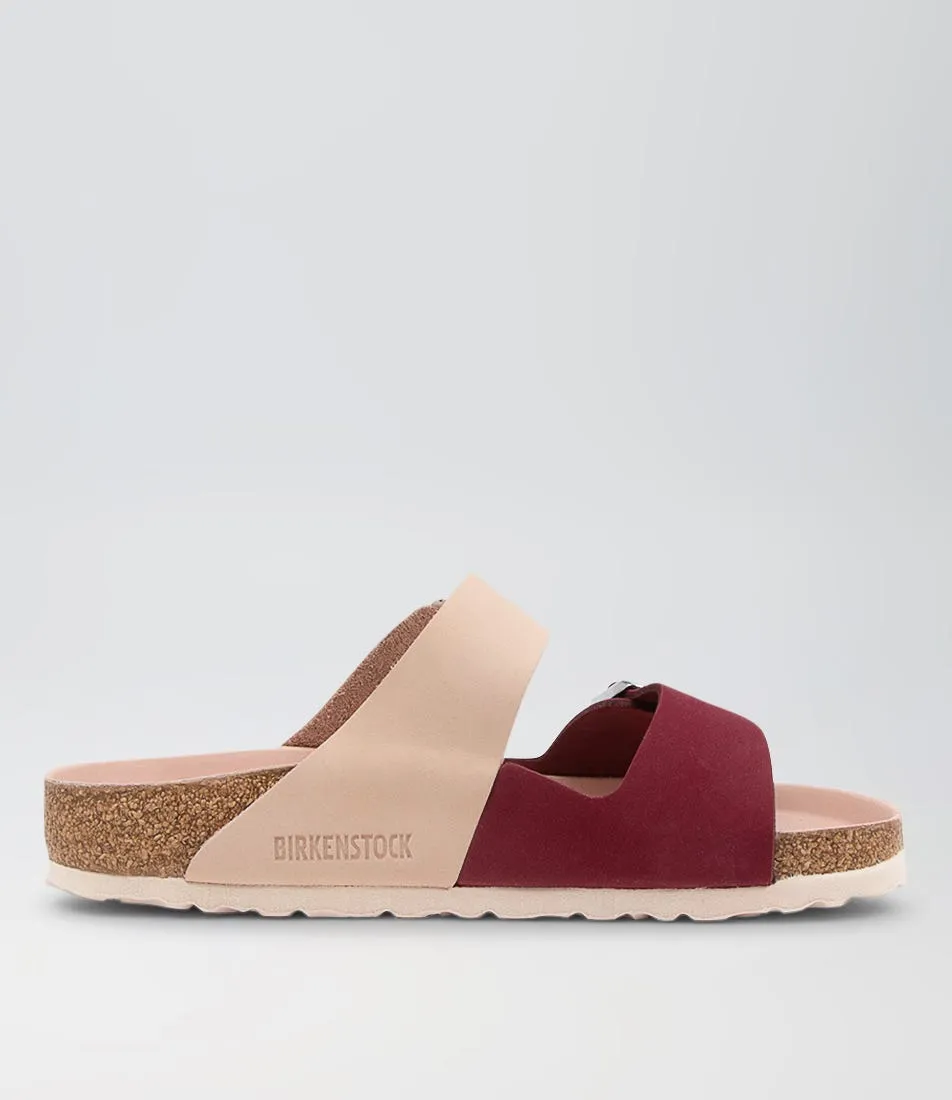 BIRKENSTOCK Arizona Maroony Light Rose Suede Sandals