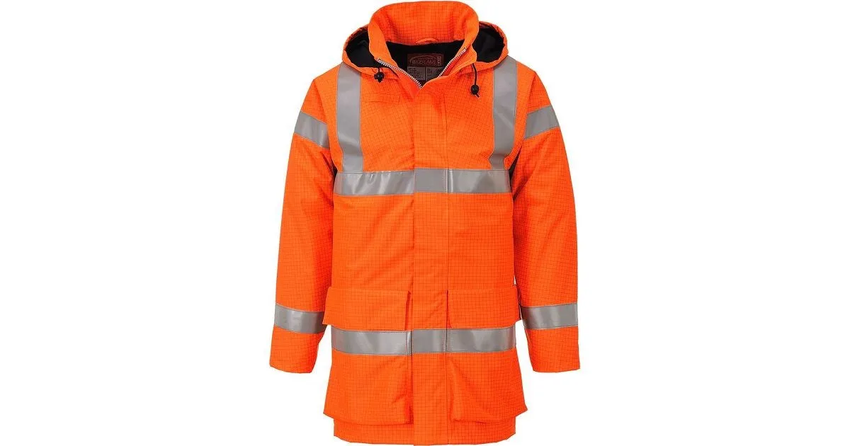 Bizflame Rain Hi-Vis Multi Lite Jacket - S774 | Work & Wear Direct