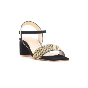 Black Fancy Sandals FN5459