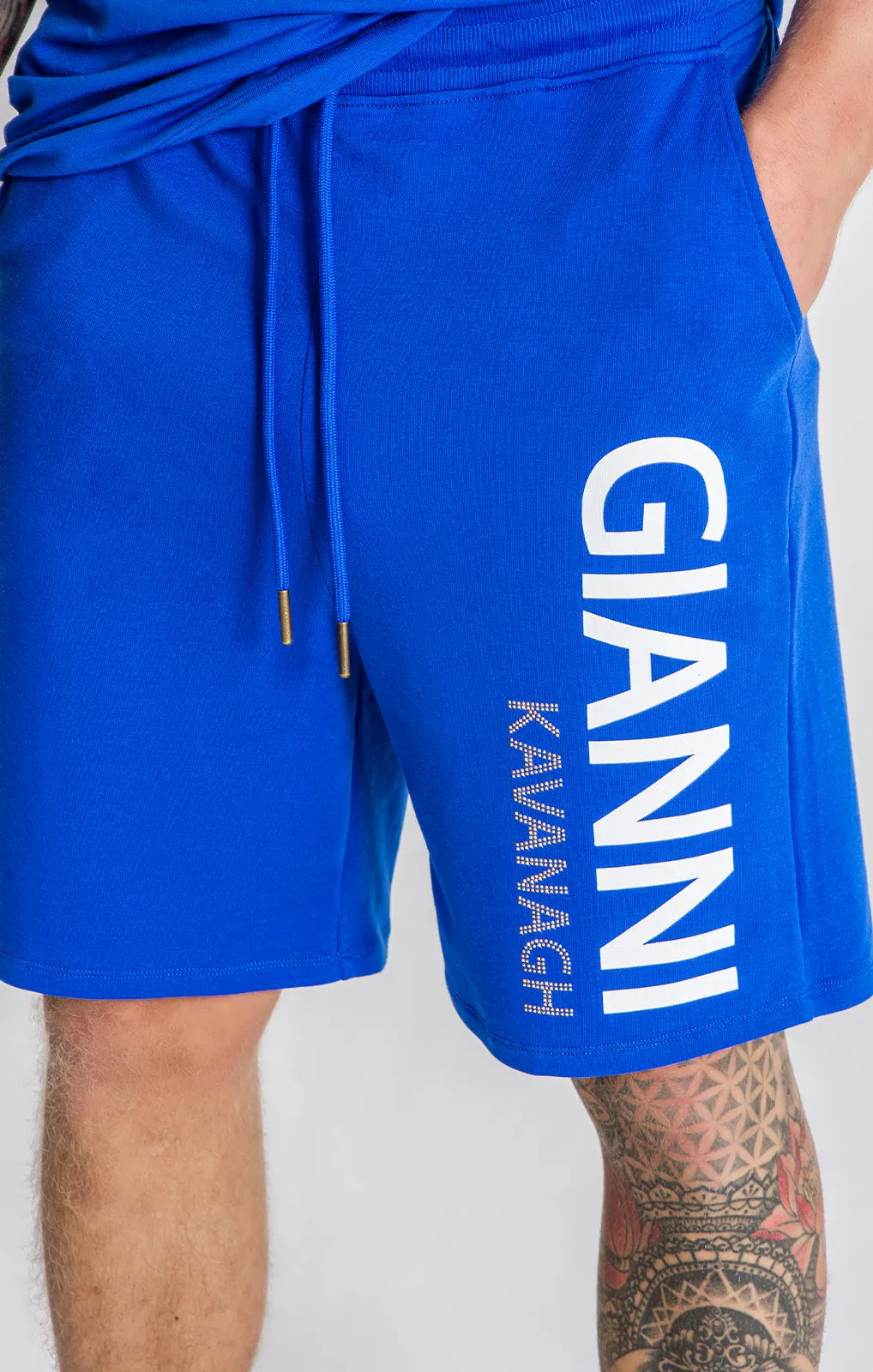 Blue Gianni Shorts