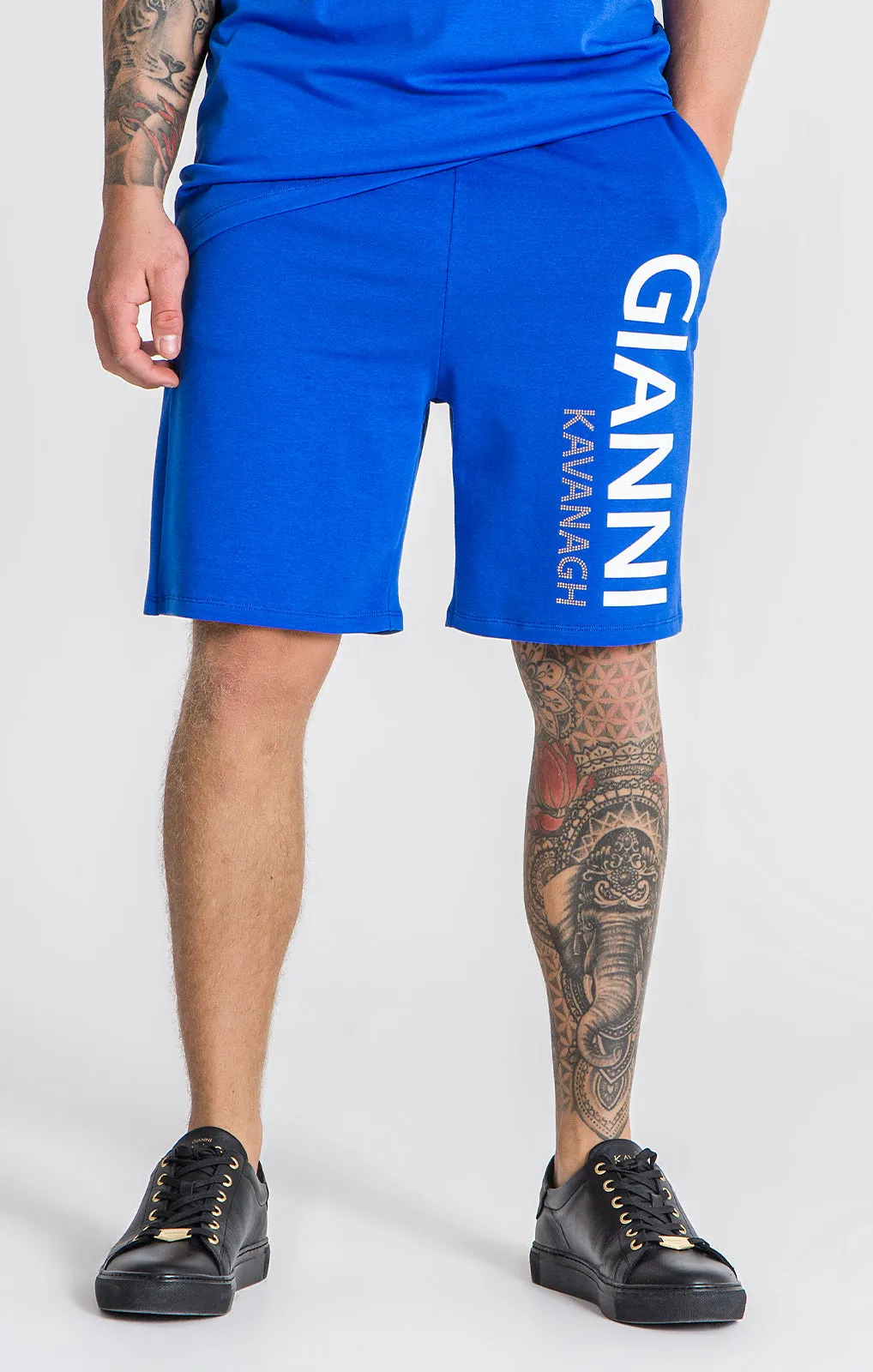 Blue Gianni Shorts