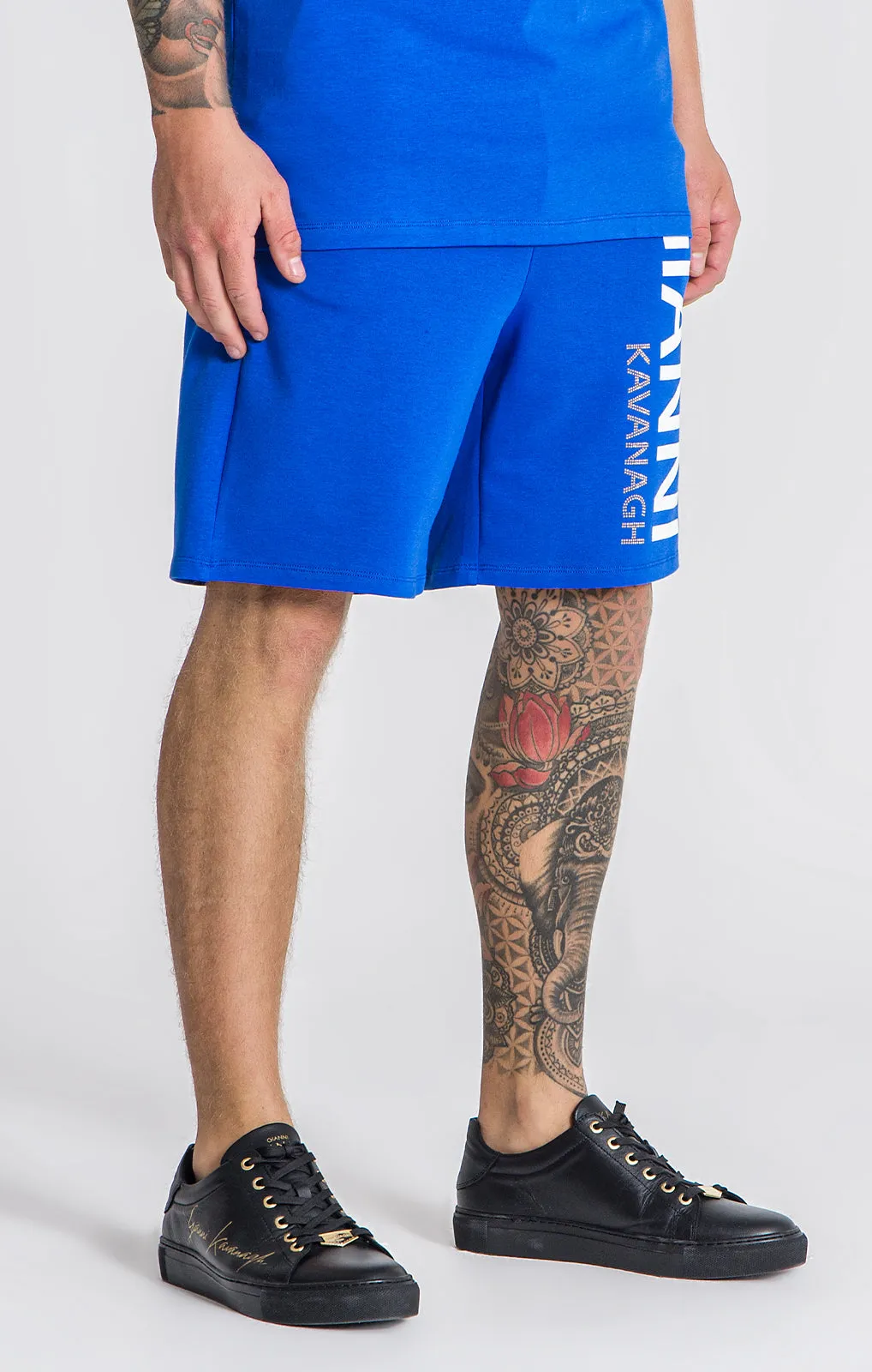 Blue Gianni Shorts