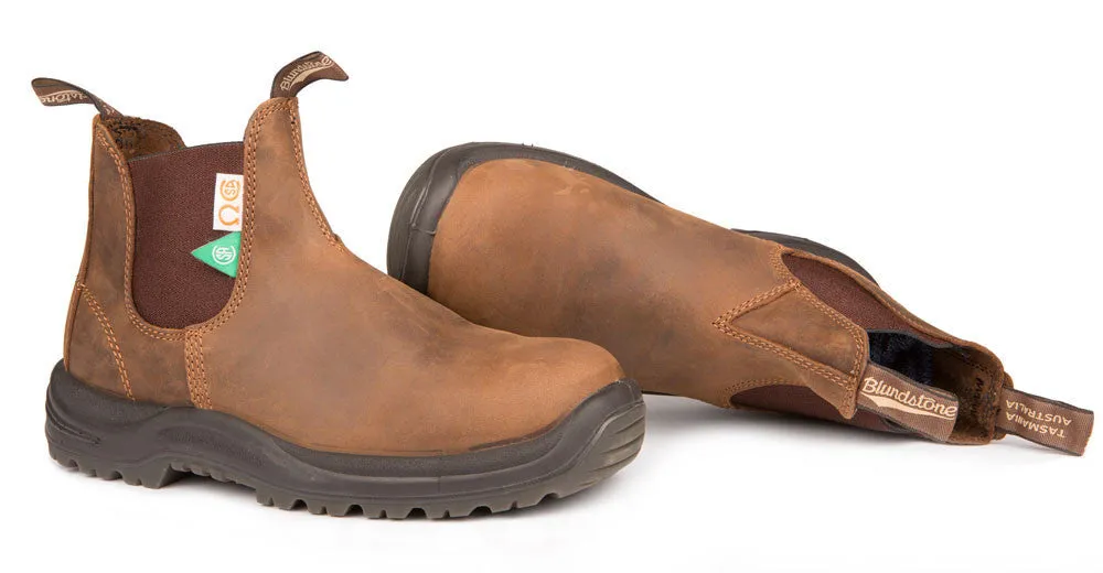 Blundstone #164 - CSA Work & Safety Boot (Crazy Horse Brown)