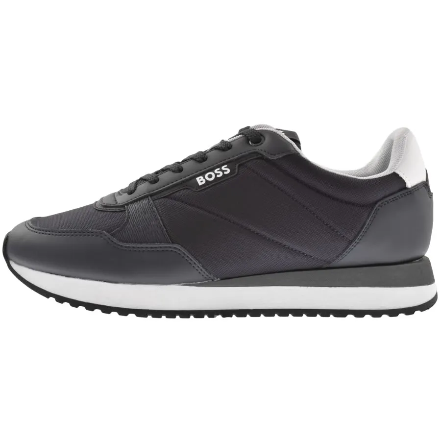 BOSS Kai Runn Trainers Navy