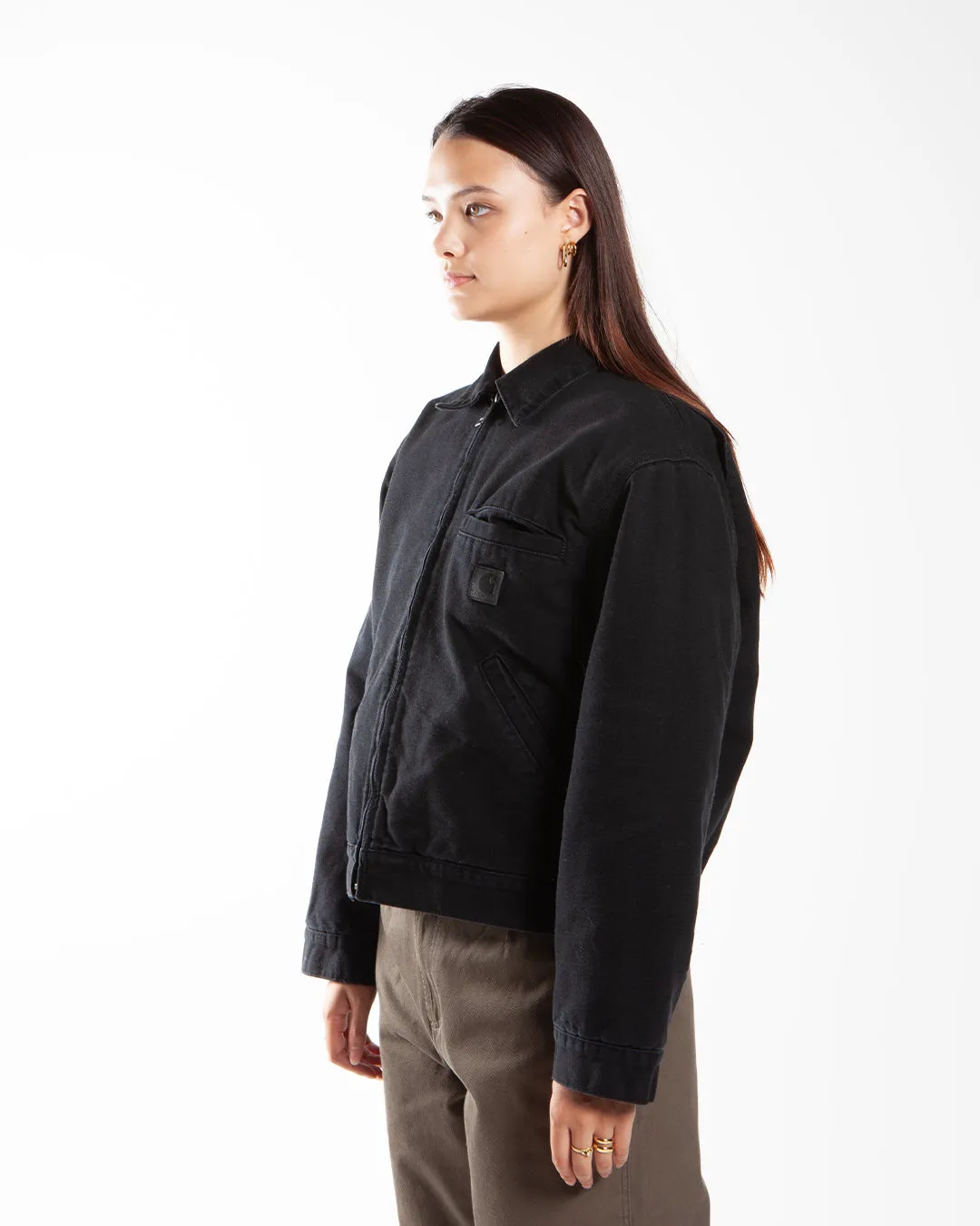 Carhartt WIP W Dayton Jacket Black Stone