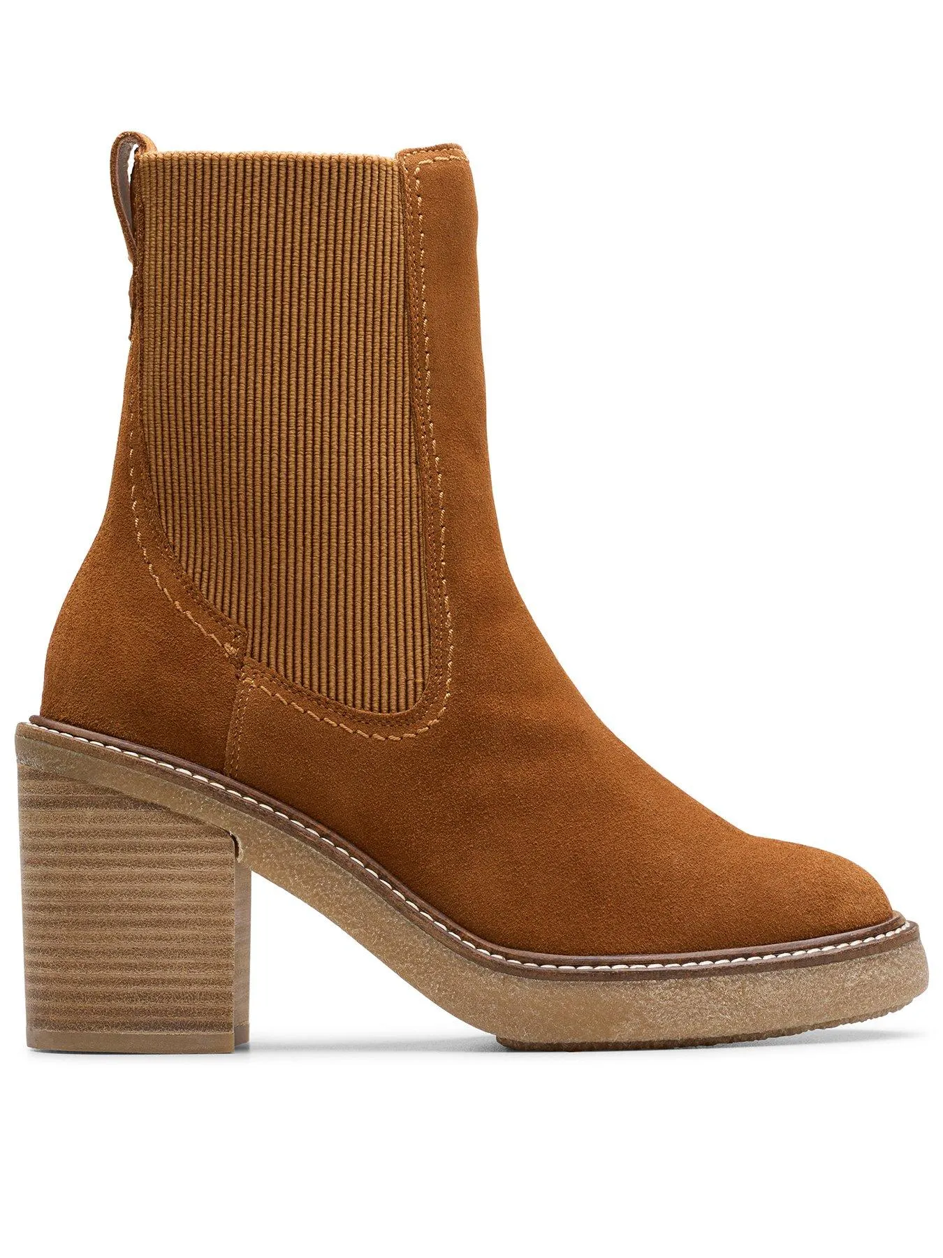 Clarks Cassiano Top Suede Ankle Boot - Brown