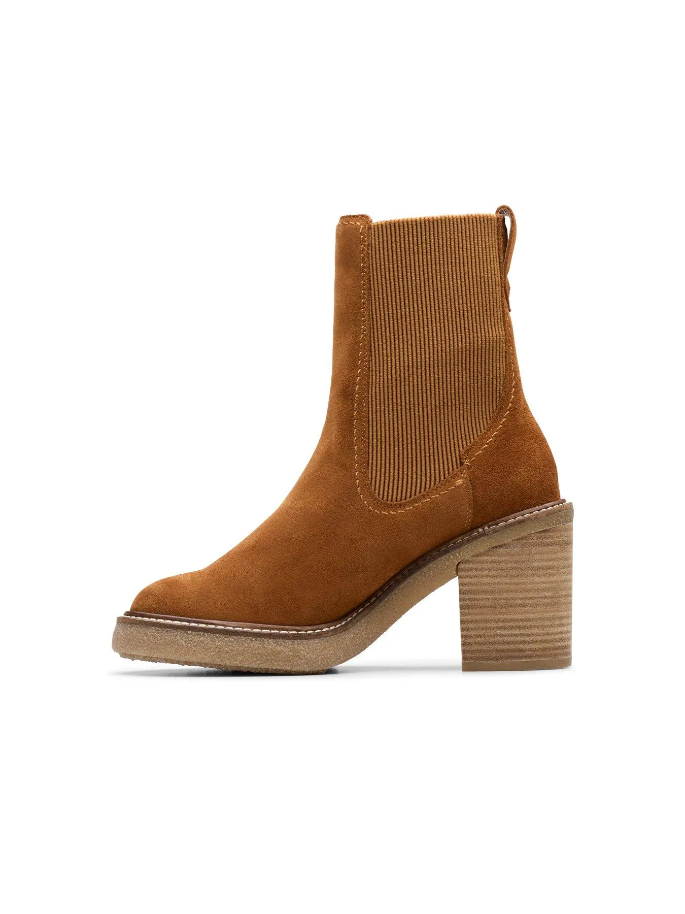 Clarks Cassiano Top Suede Ankle Boot - Brown