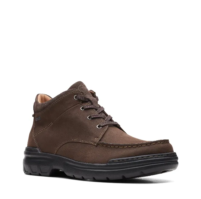 Clarks Men's WIDE Rockie 2 HI Gore-Tex WATERPROOF Boot - Brown Nubuck