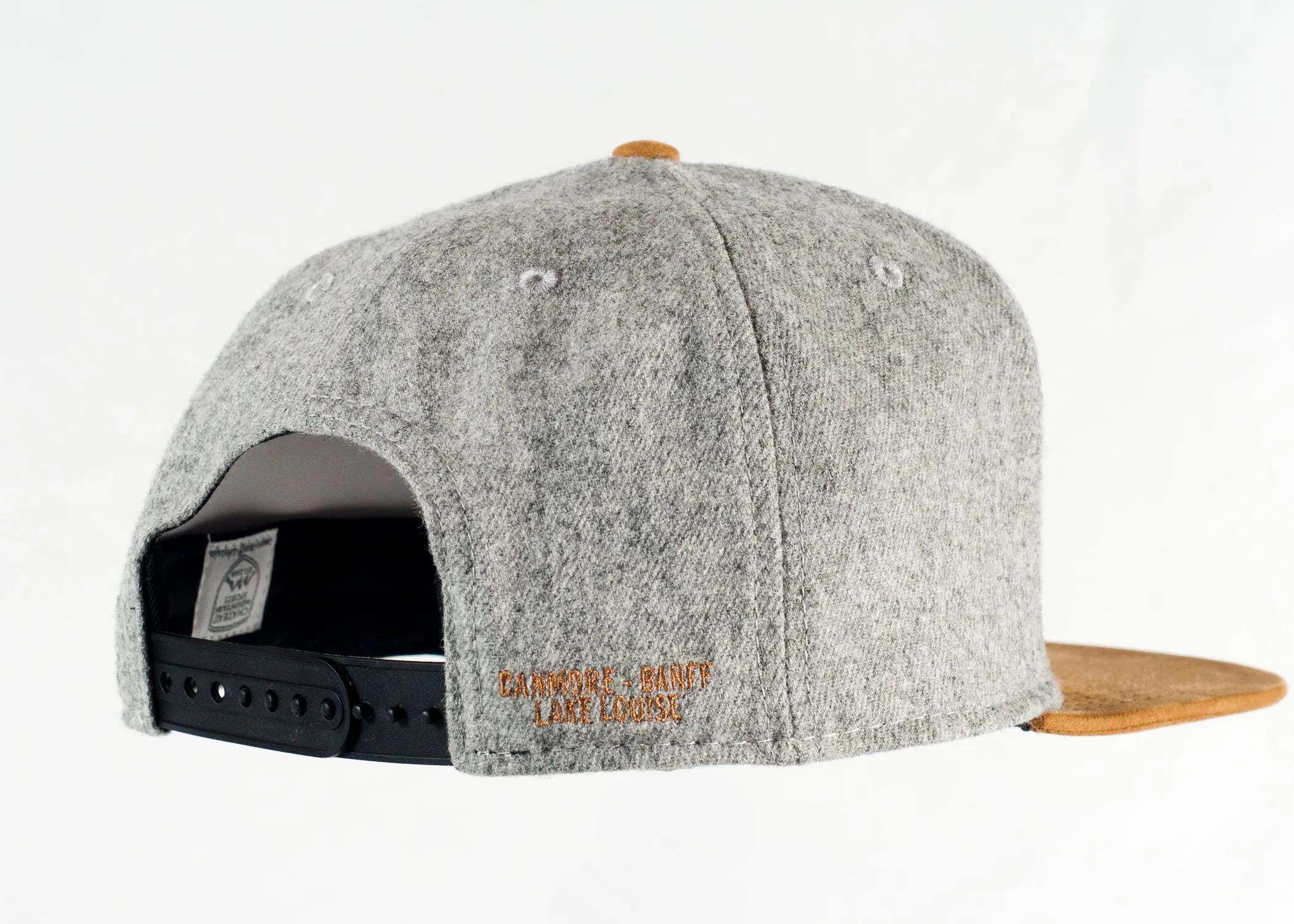 CMS Shield w/Skis Suede Brim Ball Cap