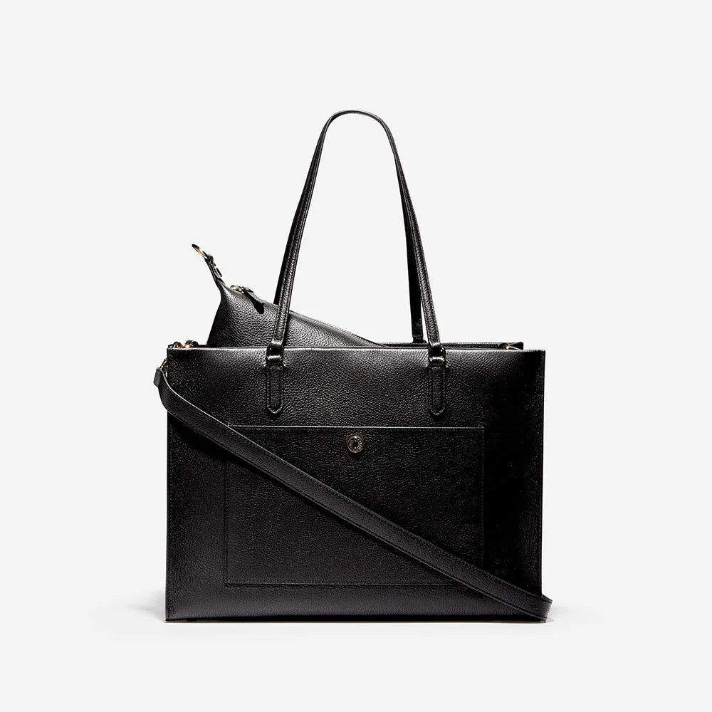 Cole Haan Three-In-One Tote Black One Size