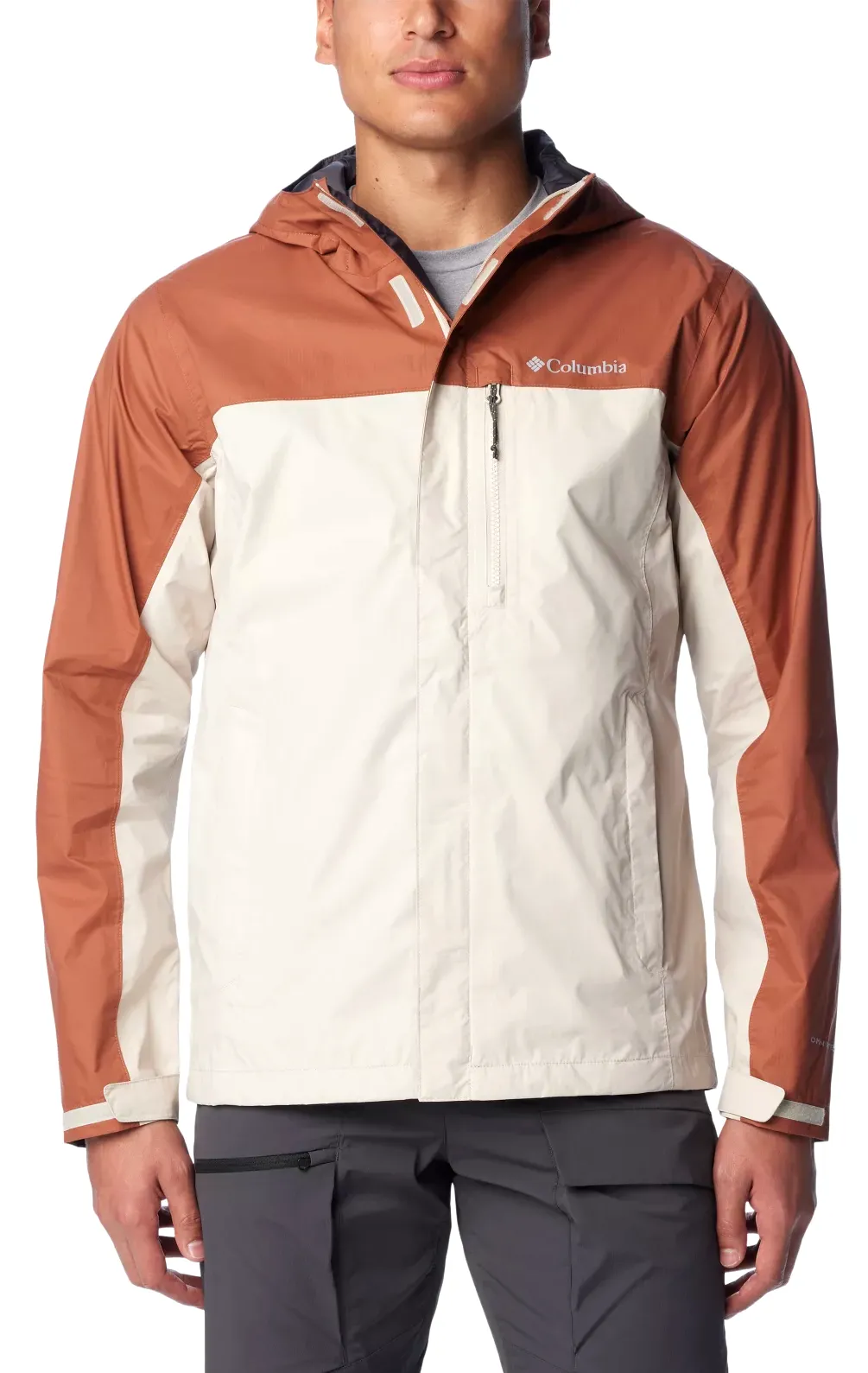 Columbia Men's Pouring Adventure II Jacket Dark Stone/Auburn | Buy Columbia Men's Pouring Adventure II Jacket Dark Sto