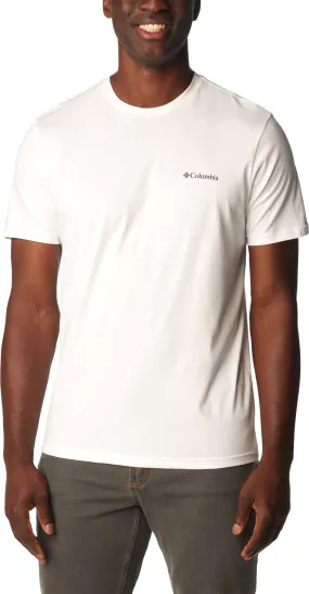 Columbia Men's Rapid Ridge Back Graphic Tee II White/Tonal Treescape | Buy Columbia Men's Rapid Ridge Back Graphic Tee