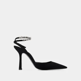 Delphine 105 Sandals - Alexander Wang -  Black - Viscose