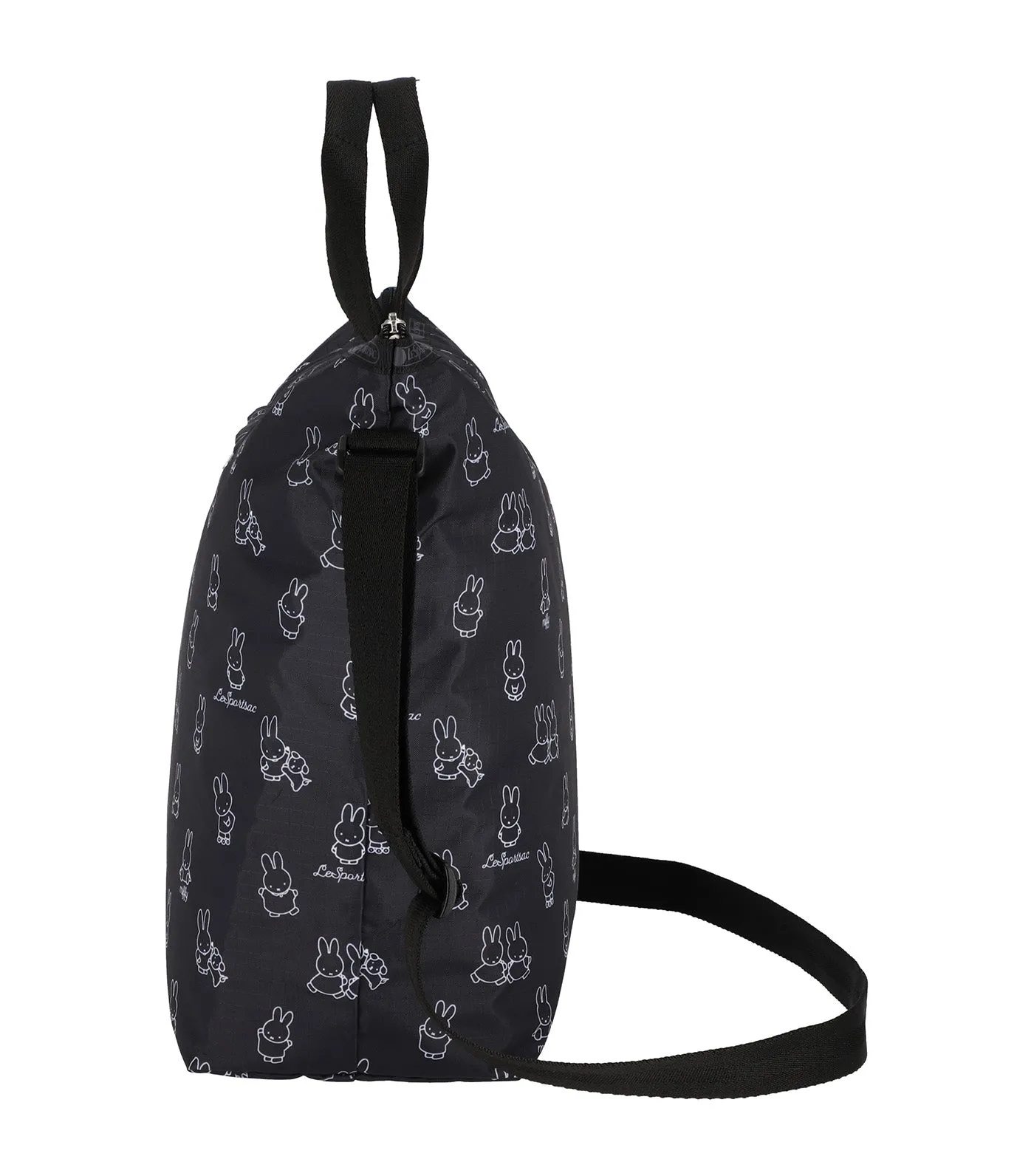 Deluxe Easy Carry Tote Miffy Black Stencil