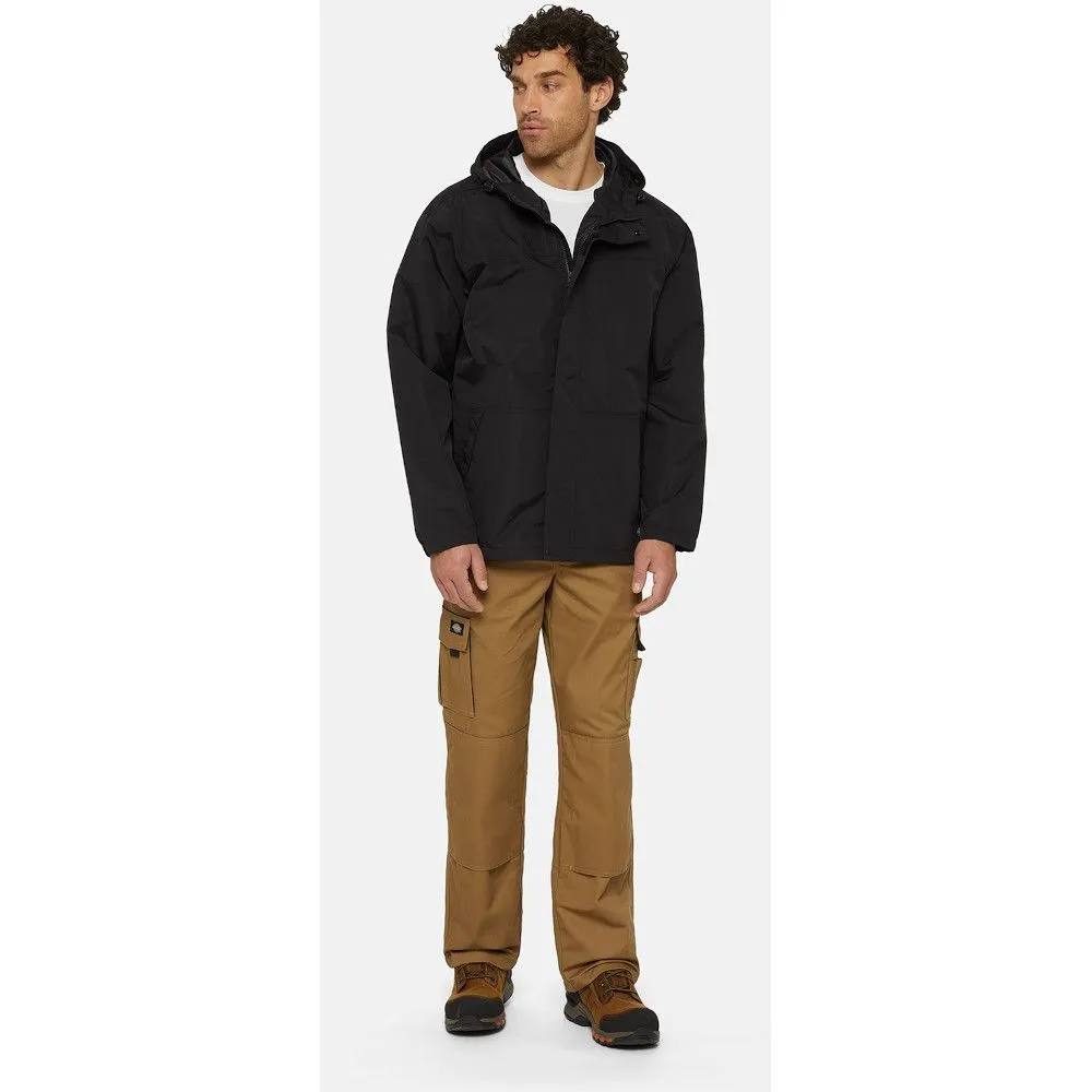 Dickies Mens Full Zip Waterproof Hooded Jacket