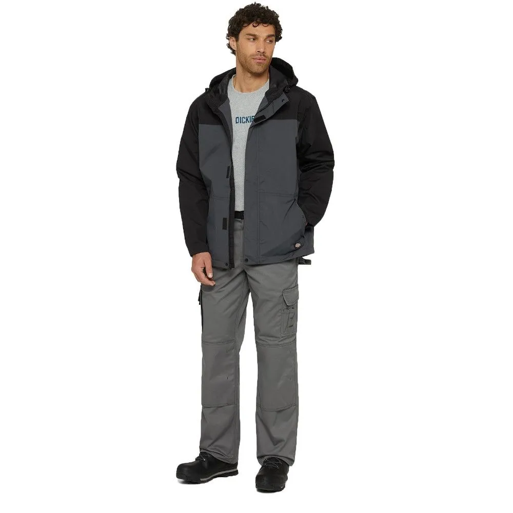 Dickies Mens Full Zip Waterproof Hooded Jacket