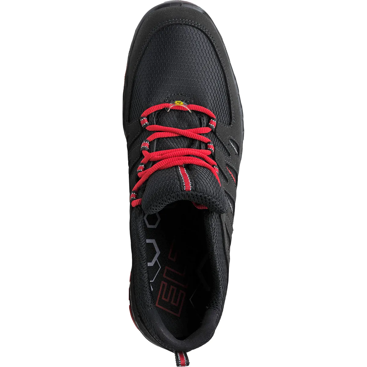 ELTEN Maddox Black/Red S3 ESD Safety Trainers 13 (48)